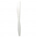 Boardwalk BWKKNIFEHWPPWH Heavyweight Polypropylene Cutlery, Knife, White, 1000/Carton