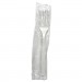 Boardwalk BWKFORKHWPPWIW Heavyweight Wrapped Polypropylene Cutlery, Fork, White, 1000/Carton