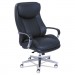 La-Z-Boy LZB48968 Commercial 2000 Big and Tall Executive Chair, Supports up to 400 lbs., Black Seat/Black Back