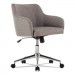 Alera ALECS4251 Captain Series Mid-Back Chair, Gray Tweed