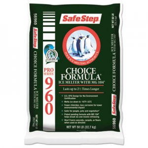 Safe Step NAS815411 Pro Series 960 Choice Formula Ice Melt, 50lb Bag, 49/Carton