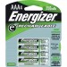 Energizer NH12BP-4 AAA Nickel Metal Hydride Rechargeable Battery