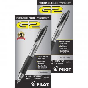 G2 31277BD Ultra Fine Retractable Pens PIL31277BD