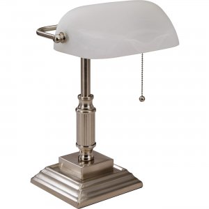 Lorell 99955 15" Classic Banker's Lamp LLR99955