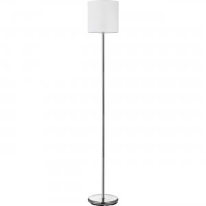 Lorell 99967 Linen Shade 10-watt LED Floor Lamp LLR99967