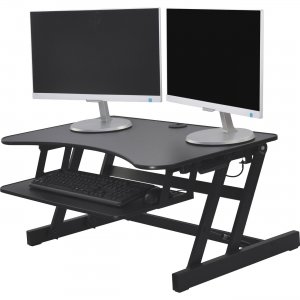 Lorell 99983 Adjustable Desk Riser Plus LLR99983