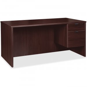 Lorell PD3066QRES Prominence Espresso Laminate Office Suite LLRPD3066QRES