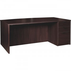 Lorell PD4272RSPES Prominence Espresso Laminate Office Suite LLRPD4272RSPES