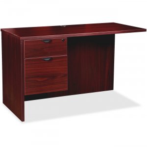 Lorell PR2442QLMY Prominence Mahogany Laminate Office Suite LLRPR2442QLMY