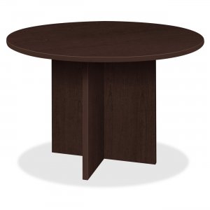 Lorell PT42RES Prominence Round Laminate Conference Table LLRPT42RES