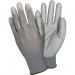 Safety Zone GNPUSMGY Gray Coated Knit Gloves SZNGNPUSMGY