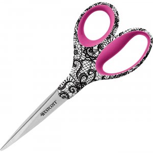 Westcott 16660 Fashion Pattern 8" Scissors ACM16660