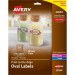 Avery 22854 Easy Peel Glossy Clear Labels AVE22854