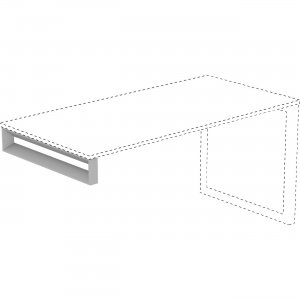 Lorell 16206 Relevance Srs Short Side Leg Frame LLR16206