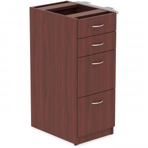 Lorell 16210 Relevance Series Mahogany Laminate Office Furniture LLR16210