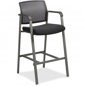 Lorell 30954 Mesh Back Guest Stool LLR30954