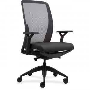 Lorell 83104A205 Executive Mesh Back/Fabric Seat Task Chair LLR83104A205