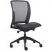 Lorell 83106 Mid-Back Chair w/Mesh Seat & Back LLR83106