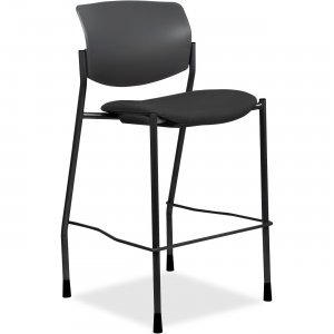 Lorell 83119 Fabric Seat Contemporary Stool LLR83119