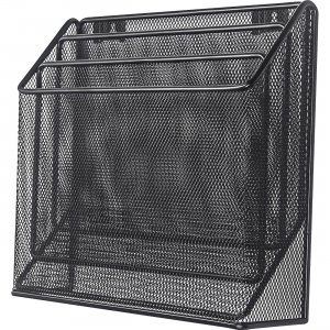 Lorell 84138 Mesh Desktop Organizer LLR84138