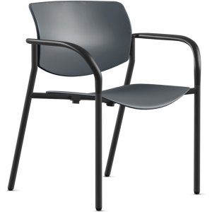 Lorell 99969 Stack Chairs w/Plastic Seat & Back LLR99969