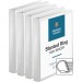 Business Source 28440BD Basic D-Ring White View Binders BSN28440BD