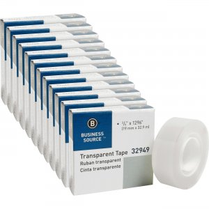 Business Source 32949PK All-purpose Transparent Tape BSN32949PK