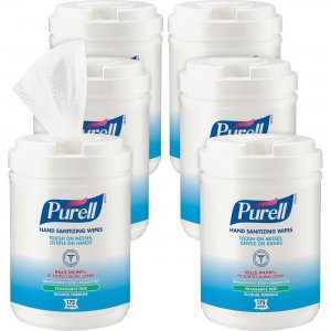 PURELL 903106CT Alcohol Hand Sanitizing Wipes GOJ903106CT