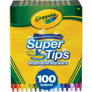 Crayola 585100 SuperTips Washable Markers CYO585100