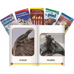 Shell 25856 TIME For Kids Informational Text Grade K Readers Set 3 10-Book Spanish Set SHL25856