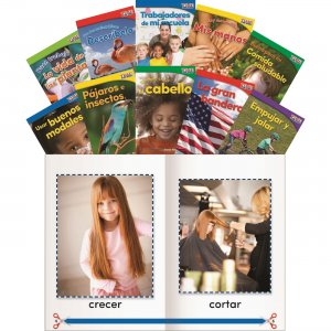 Shell 25871 TIME For Kids Informational Text Grade K Readers Set 1 10-Book Spanish Set SHL25871