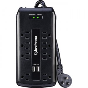CyberPower CSP806U Professional 8-Outlets Surge Suppressor
