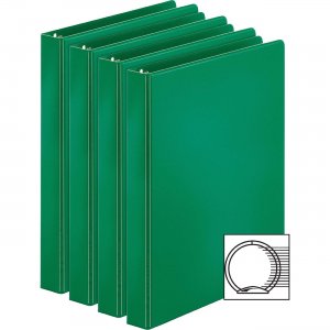 Business Source 28556BD Basic Round Ring Binders BSN28556BD