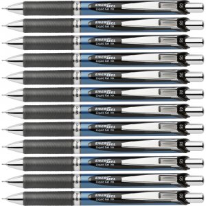 EnerGel BLN75ABX Needle Tip Liquid Gel Ink Pens PENBLN75ABX