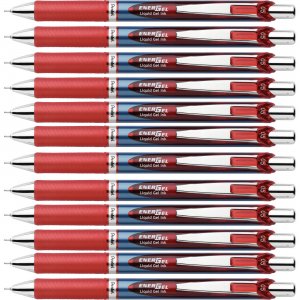 EnerGel BLN75BBX Needle Tip Liquid Gel Ink Pens PENBLN75BBX