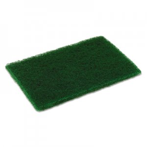 Disco CMCMD6900 Medium Duty Scouring Pad, 6 x 9, Green, 10 per Pack, 6 Packs/Carton