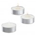 Sterno STE40100 Tealight Candle, 5 Hour Burn, 0.5"h, White, 50/Pack, 10 Packs/Carton
