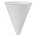 Dart SCC10BFC Bare Eco-Forward Treated Paper Funnel Cups, 10oz. White, 250/Bag, 4 Bags/Carton