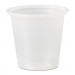Dart DCCP125N Polystyrene Portion Cups, 1 1/4 oz, Translucent, 2500/Carton