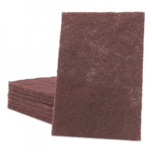 Scotch-Brite PROFESSIONAL MMM04029 General Purpose Hand Pad, 6 x 9, Maroon, 20 BX, 3 BX/CT