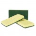 Royal RPPS740C20 Heavy-Duty Scrubbing Sponge, Yellow/Green, 20/Carton