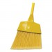 Boardwalk BWKBRMAXIL Poly Fiber Angled-Head Lobby Brooms, 55", Yellow Metal Handle, 12/Carton