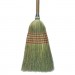 Boardwalk BWKBR10003 Corn Broom, 56", Lacquered Wood Handle, Natural, 6/Carton