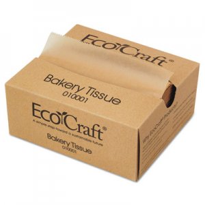 Bagcraft BGC010001 EcoCraft Interfolded Dry Wax Deli Sheets, 6 x 10 3/4, Natural,1000/Box, 10 Bx/Ct