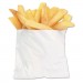 Bagcraft BGC450003 French Fry Bags, 4.5" x 3.5", White, 2,000/Carton