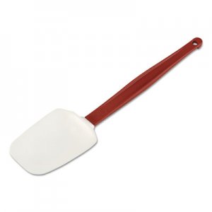 Rubbermaid Commercial RCP1967RED High Heat Scraper Spoon, White w/Red Blade, 13 1/2"