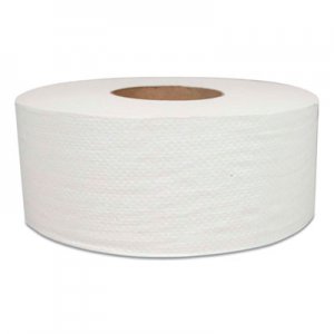 Morcon Tissue MOR29 Jumbo Bath Tissue, Septic Safe, 2-Ply, White, 700 ft, 12 Rolls/Carton