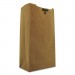 Genpak BAGGK6 Grocery Paper Bags, 6" x 11.06", Kraft, 2,000/Carton