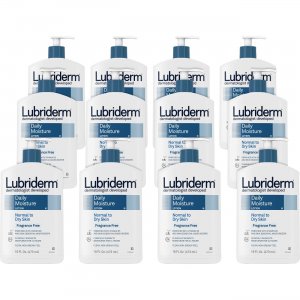 Lubriderm 48323CT Fragrance Free Daily Moisture Lotion JOJ48323CT