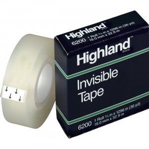 Highland 6200341296PK Matte-finish Invisible Tape MMM6200341296PK